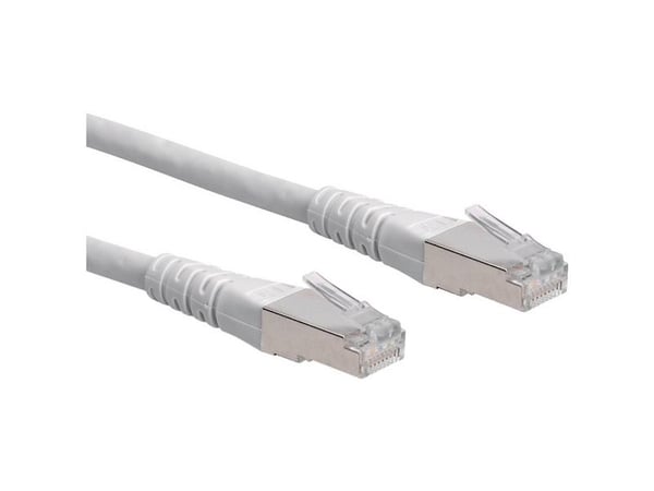 ROLINE 21.15.0845, 15 m, Cat6, SF/UTP (S-FTP), RJ-45, RJ-45, Grå