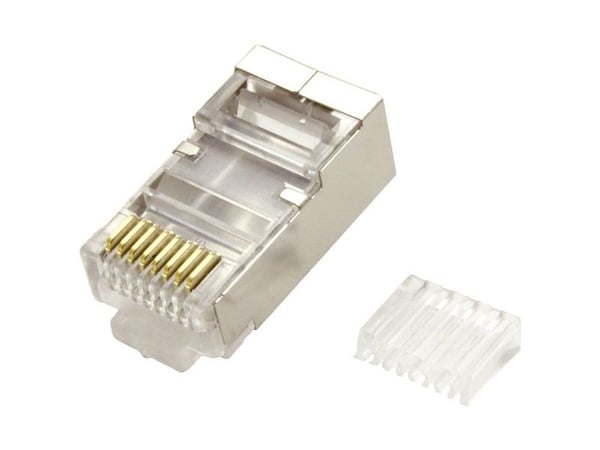 Value 21.99.3065, RJ-45, Metallinen, Läpinäkyvä, Cat6, 100 kpl