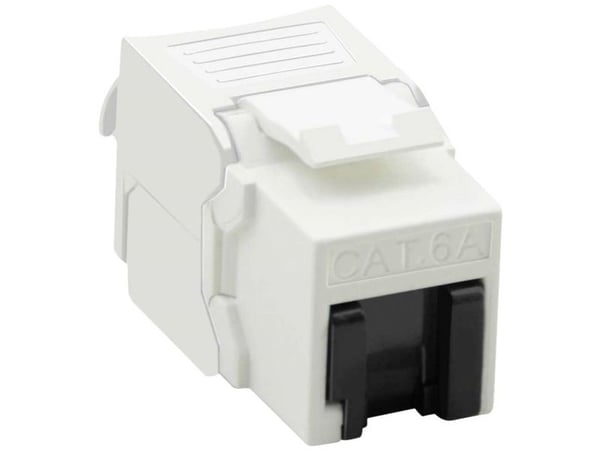 Value 26.99.0377, RJ-45, Hvit, Plast, Cat6a, U/UTP (UTP), 22/24