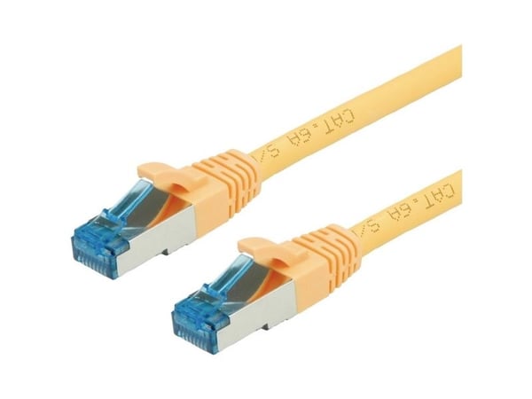 VALUE 2m S/FTP Cat.6a, 2 m, Cat6a, S/FTP (S-STP), RJ-45, RJ-45, Gult