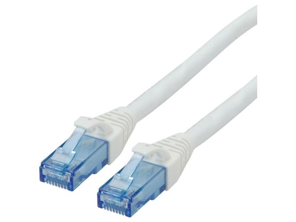 ROLINE 21152767, 10 m, Cat6a, U/UTP (UTP), RJ-45, RJ-45, Hvit