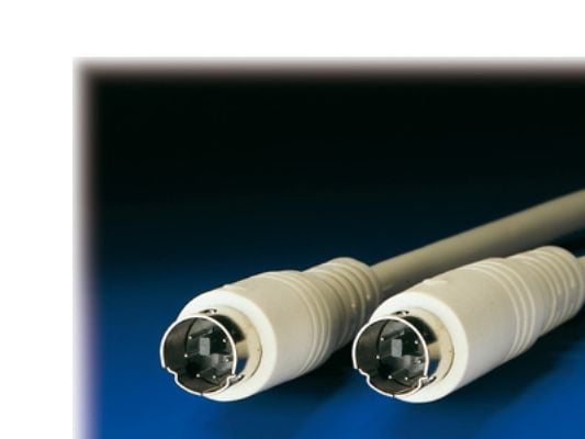 Roline - Tangentbordskabel - PS/2 (hane) till PS/2 (hane) - 1.8 m