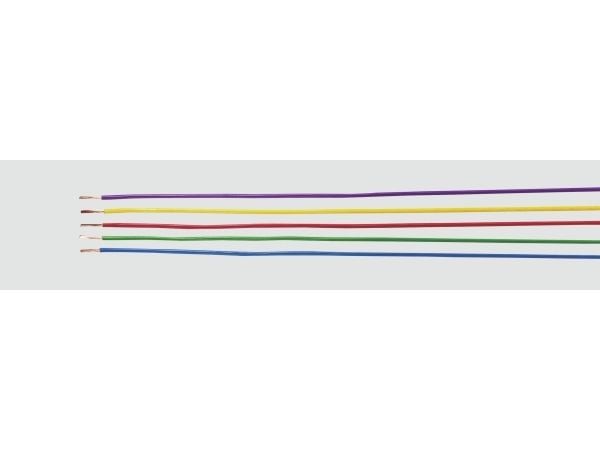 HELUKABEL H05V-K / 05V-K, Lågspänningskabel, Brun, Polyvinylklorid (PVC), 2,7 mm, Koppar, 1 mm ²