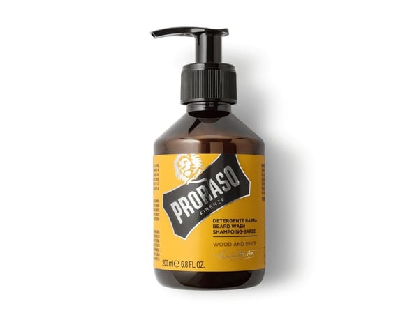 Macadamia PRORASO Wood & Spice Beard Wash Hair shampoo 200ml