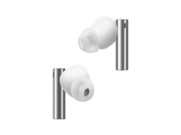 Realme Buds Air 3 - True wireless-hodetelefoner med mikrofon - i øret - Bluetooth - aktiv støydemping - galaksehvit