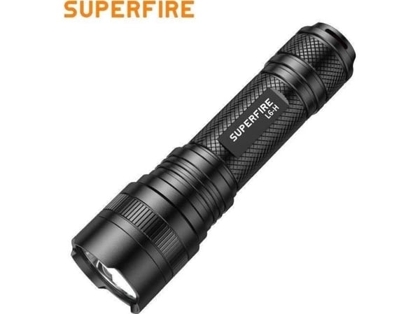 Lommelykt Superfire Lommelykt Superfire L6-H, 750lm, USB-C