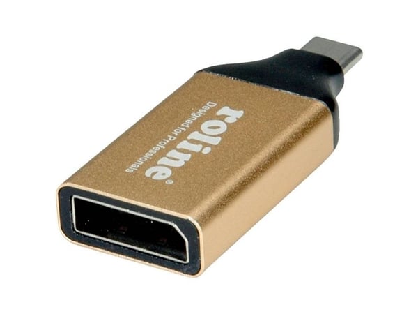 ROLINE 12.03.3232, 3.2 Gen 1 (3.1 Gen 1), USB Type-C, DisplayPort-lähtö, 4096 x 2560 pikseliä