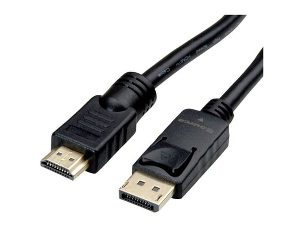 ROLINE 11.04.5776, 7,5 m, HDMI-tyyppi A (vakio), DisplayPort, Uros, Uros, Suora
