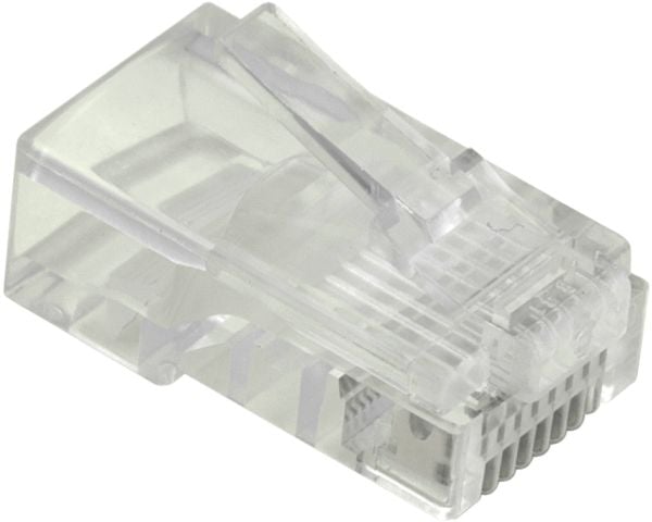 Value 21.99.3060, RJ-45, Gjennomsiktig, Cat5e, 10 stykker Value 21.99.3060, RJ-45, Gjennomsiktig, Cat5e, 10 stykker