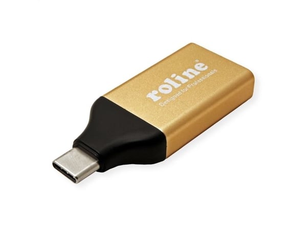ROLINE 12.03.3232, 3.2 Gen 1 (3.1 Gen 1), USB Type-C, DisplayPort-lähtö, 4096 x 2560 pikseliä