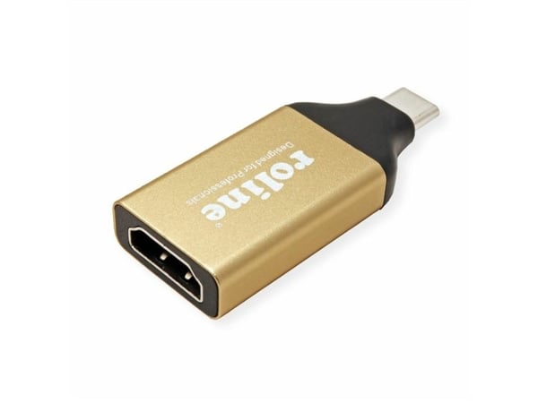 ROLINE 12.03.3231, USB Type-C, HDMI, Uros, Naaras, Suora, Suora