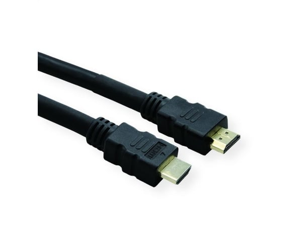 ROLINE 14.01.3458, 25 m, HDMI Type A (Standard), HDMI Type A (Standard), Svart