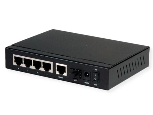 ROLINE 21.14.3524, Gigabit Ethernet (10/100/1000), Full tosidig, Strøm over Ethernet (PoE)
