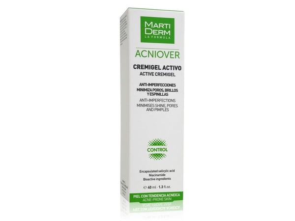 MartiDerm Acniover, Problemhud, Gel, Motverkar acne, Antibakteriell, Motverkar blemmor, Rör, 1 styck, 40 ml