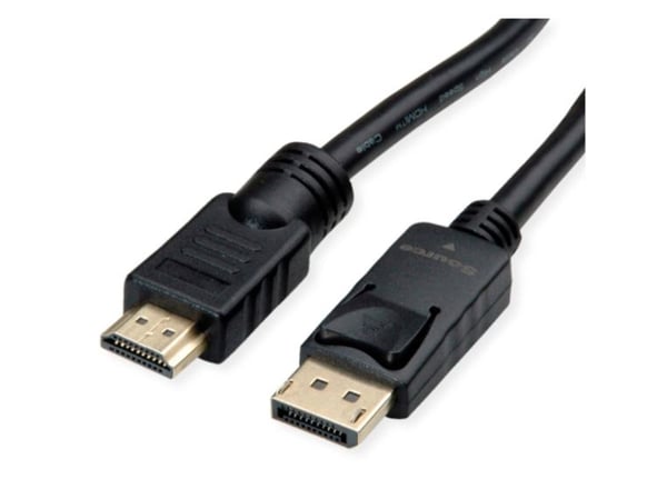 ROLINE 11.04.5776, 7,5 m, HDMI-tyyppi A (vakio), DisplayPort, Uros, Uros, Suora