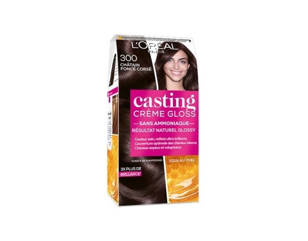 L'óreal Casting Creme Gloss 300 Dark Brown Hair Color 600g