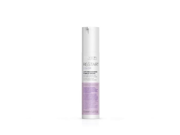Revlon Restart Color Antibrassiness Purple Drops 50ml For Blonde Hair
