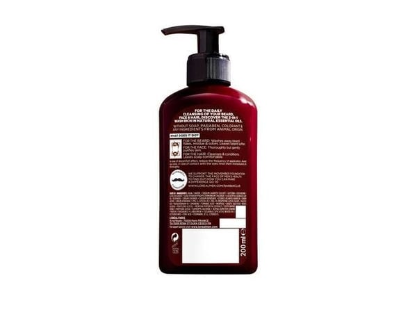 L'Oral Paris Men Expert Barber Club Shampoo For Beard And Hair 200ml