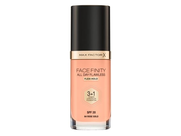 Max Factor Facefinity All Day Flawless Flexi-Hold 3-i-1 primer concealer foundation SPF20 64