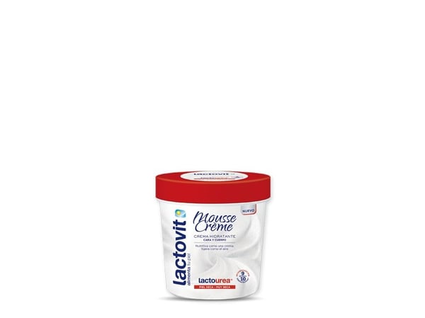 Lactovit Lactourea Mousse Cream Moisturizing Foam Cream For Face And Body