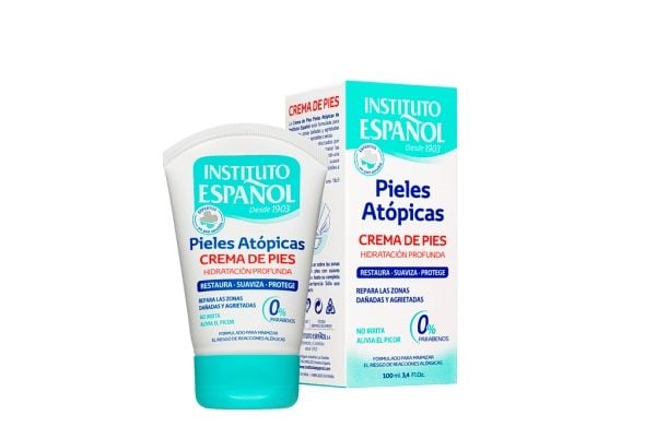 INSTITUTO ESPANOL Atopic fuktighetsgivende og regenererende fotkrem for atopisk hud 150 ml