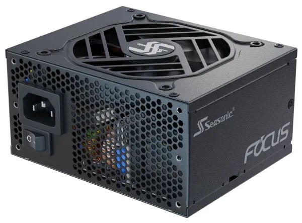 Seasonic FOCUS SGX-750 (2021), 750 W, 100 - 240 V, 50 - 60 hz, 10 A, 5 A, 100 W