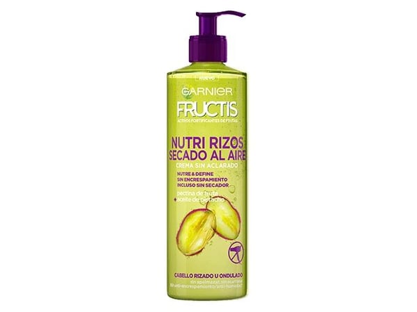 Garnier Fructis Nutri Curls Air Dry 400ml And Garnier Fructis Hidra Caracis Leavein Cream 400ml