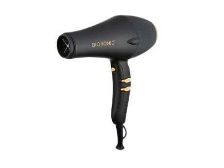 Bio Ionic GoldPro Speed Dryer, Musta, Kulta, Yksivärinen, Painikkeet, 1875 W, 1 kpl