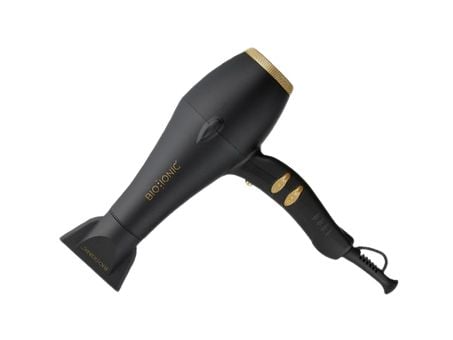 Bio Ionic GoldPro Speed Dryer, Musta, Kulta, Yksivärinen, Painikkeet, 1875 W, 1 kpl