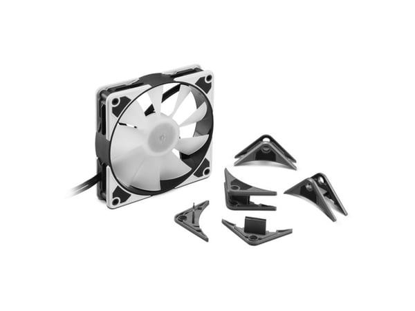 Sharkoon SilentStorm 120 PWM, Tuuletin, 12 cm, 400 RPM, 1400 RPM, 20,4 dB, 93,6 m³/h