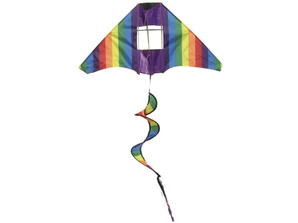 Twister Tail -lohikäärme 4-vuotiaille lapsille, 148 x 76 cm