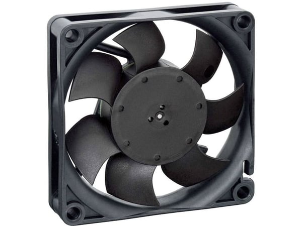 EBM Papst 714F Aksialvifte 24 V/DC 43 m³/t (L x B x H) 70 x 70 x 15 mm