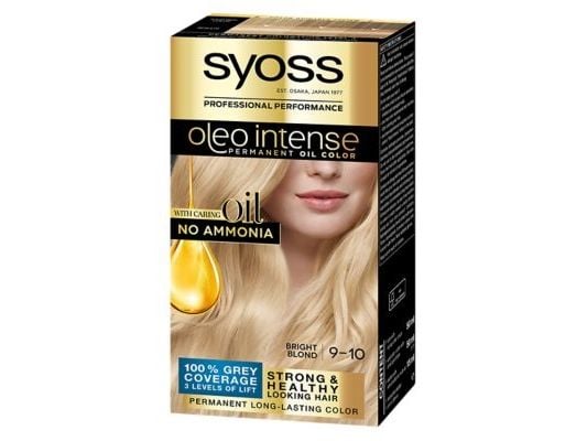 Syoss Oleo Intense permanent hårfarge 910 Luminous Blonde