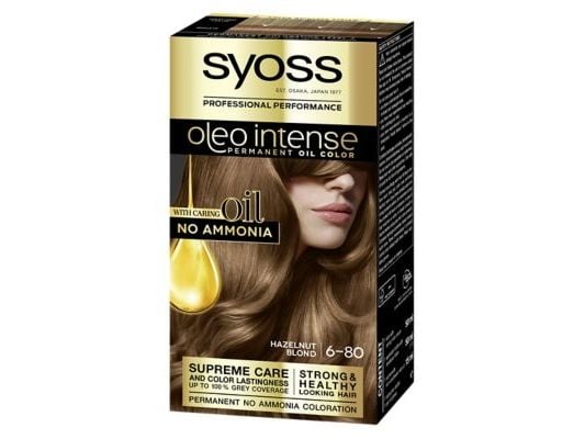 Syoss Syoss Oleo Intense Permanent Hair Color 680 Caramel Blonde