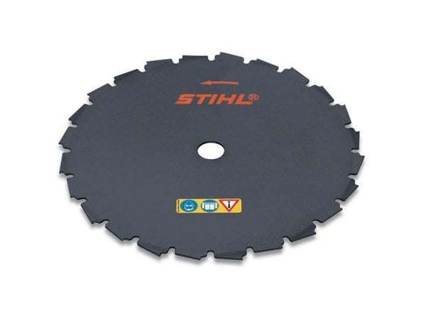 Stihl 41127134203, Raivaussahan terä, Musta, Terästä, 1 kpl
