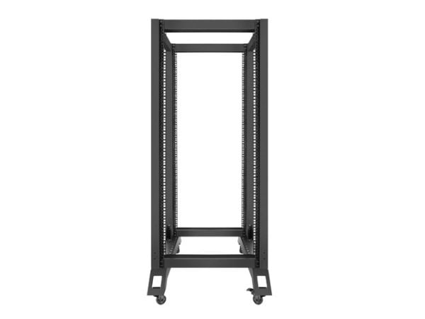 Lanberg - Rack åpen ramme - svart - 27U - 19"