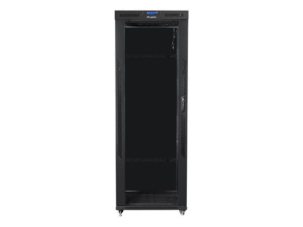 Lanberg skap 19" STÅENDE RACKSKAP 42U 800X800 SORT LANBERG (FLAT PAKKE) (FF01-8842-12B)