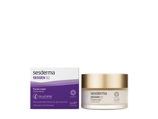 Sesderma SESGEN 32 Cellular Activating Cream, Dag- og nattkrem, Kvinner, Aldrende hud, Tørr hud, Ansikt, Hals, Anti-aldring, Anti-rynke, Fuktighets...