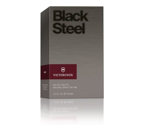 Victorinox Swiss Army Black Steel Eau de Toilette 100 ml (herre)