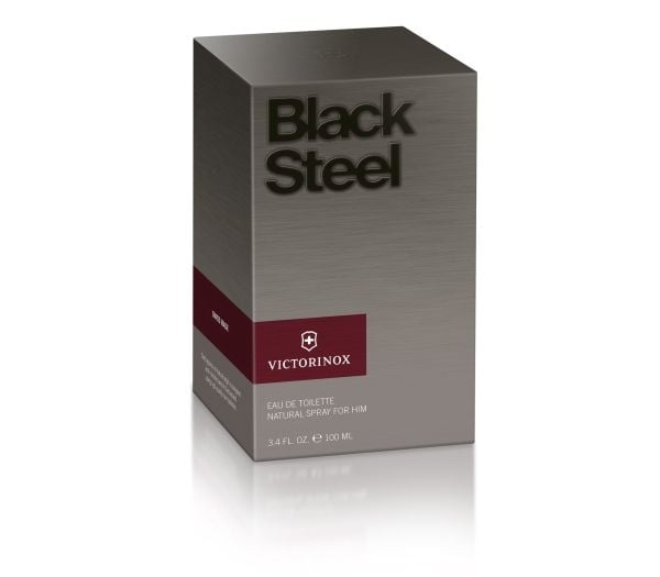 Victorinox Swiss Army Black Steel Eau de Toilette 100 ml (herre)