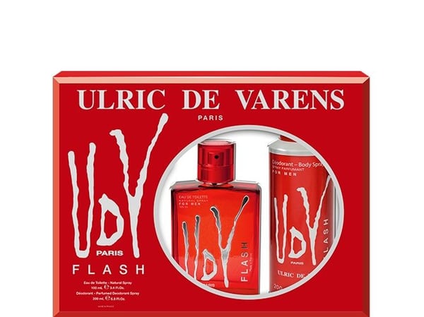 Ulric De Varens Flash Eau De Toilette Spray 100ml Set Of 2 Pieces