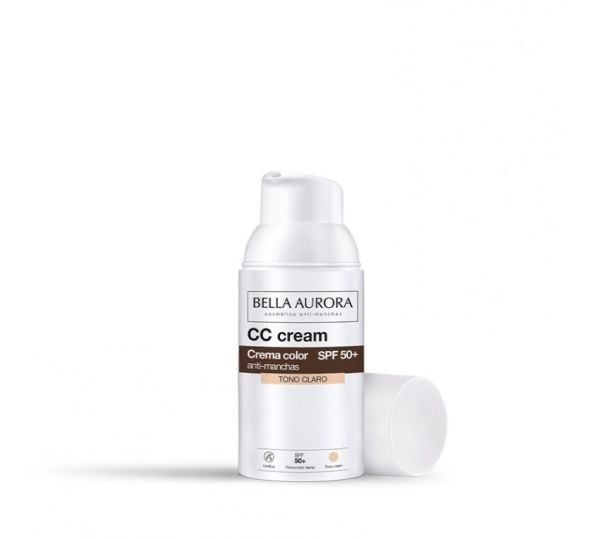 Bella Aurora CC Antispot Cream SPF50 Light Tone 30 ml