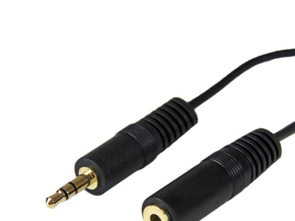 Startech.com PC Speaker Extension Audio Kabel - Audioverl?ngerungskabel - Mini-Phone Stereo 3,5 mm (M) - Mini-Phone Stereo 3,5 mm (W) - 3,7 m - f?r...