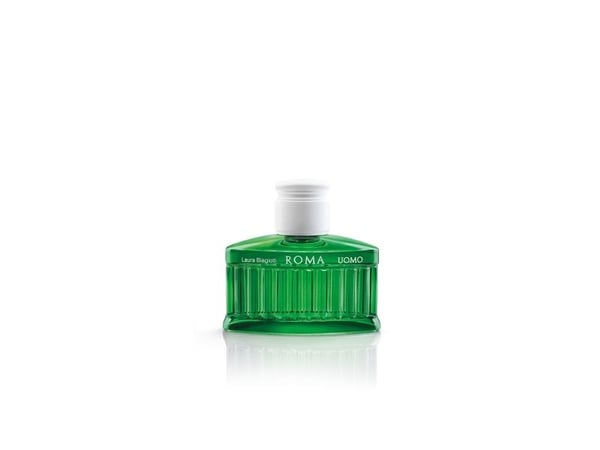 Laura Biagiotti Roma Uomo Green Swing, Män, 40 ml, Engångsflaska, Bergamott, Kardemumma, Kvitten, Geranium, Tonkabönor, Violett (blad), Cashmeran t...