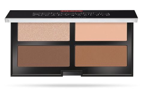 Ready4Selfie, kvinner, Contour make-up palett, 003 Dark Skin, 17,5 g Ready4Selfie, kvinner, Contour make-up palett, 003 Dark Skin, 17,5 g