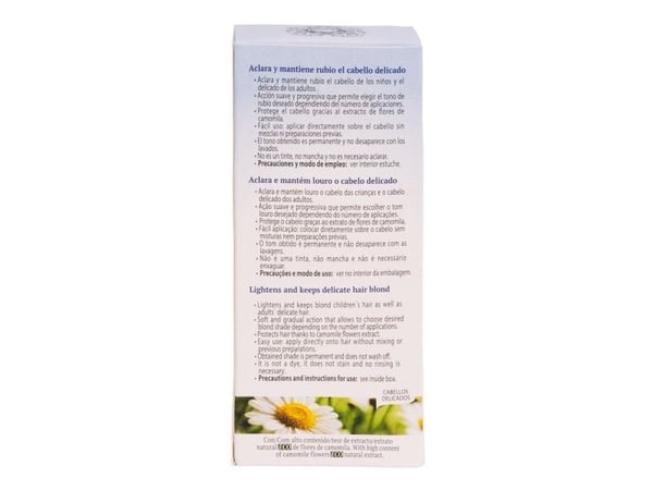 Camomila Intea Children's Blonde Hair Lotion 100ml Gentle Hair Care For Blonde Childrens Hair