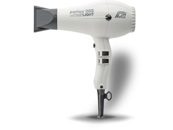 Parlux 385 Powerlight, 79 m³/t, Hvit, Monokromatisk, Hengeløkke, 3,3 m, 2150 W