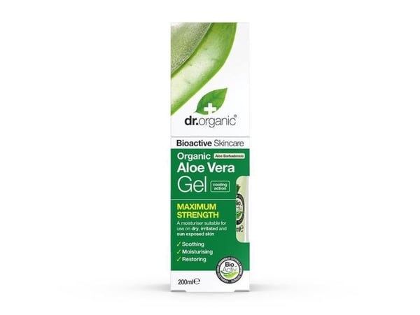 Dr Organic Aloe Vera Gel Maximum Strength 200 ml