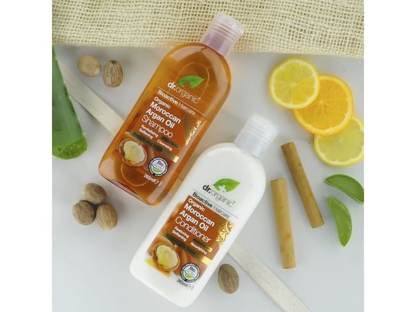 Dr Organic Moroccan Argan Oil sjampo 265 ml