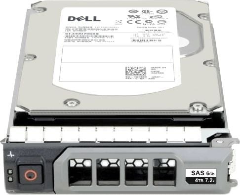 Dell - Harddisk - 4 TB - intern - 3.5" - SAS 6Gb/s - nearline - 7200 rpm - for PowerEdge R210, R220, R320, R420, R520, R720, T320, T420, T620, VRTX...
